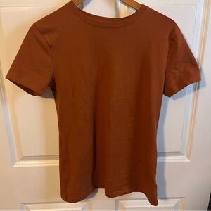 Brown Essential Stretchy Top